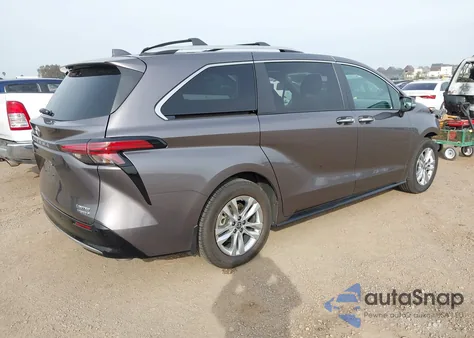 2022 Toyota Sienna Limited z USA, uszkodzony, nr VIN 5TDZRKEC7NS087797